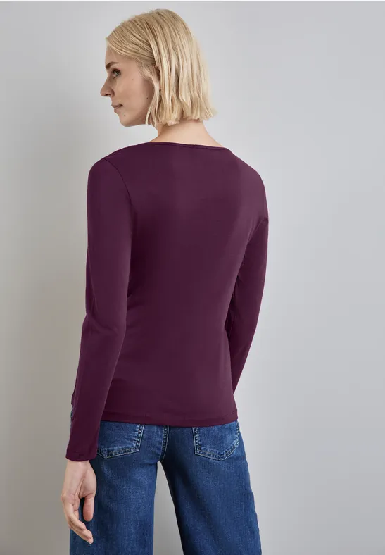 Street One Basic Langarmshirt Jubiläumsangebot