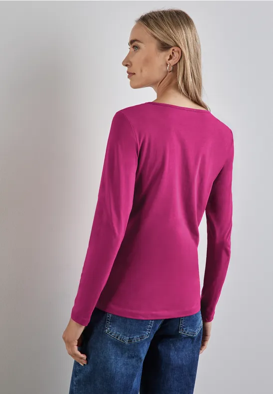 Street One Basic Langarmshirt Blitzangebot
