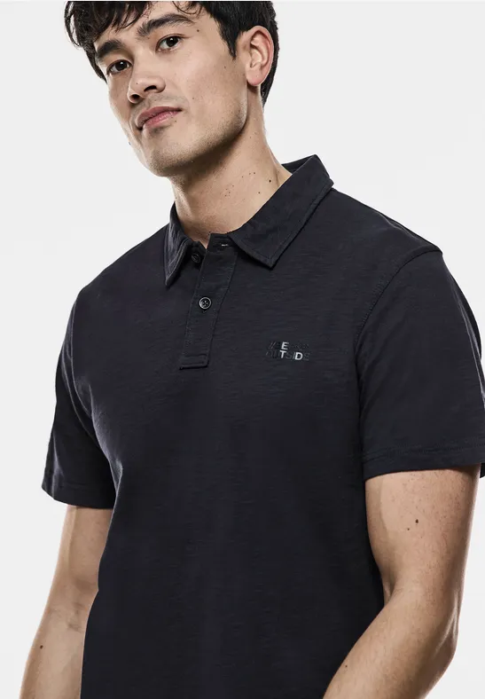 Street One Slub Jersey Poloshirt Begrenzte Freigabe