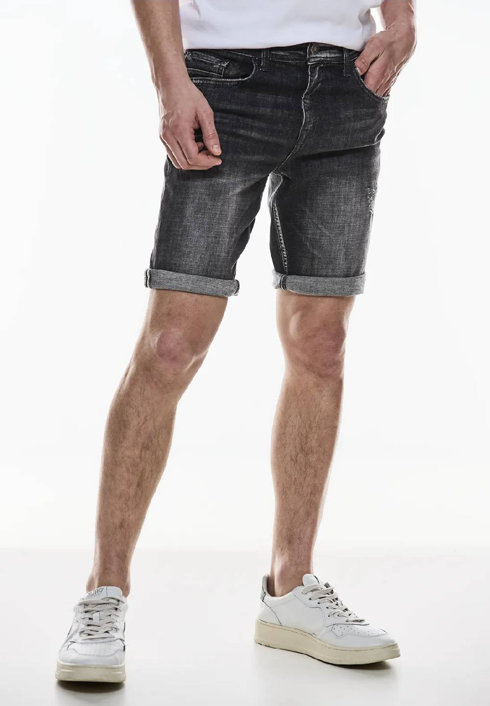 Street One Elastische Jeans Shorts JETZT KAUFEN