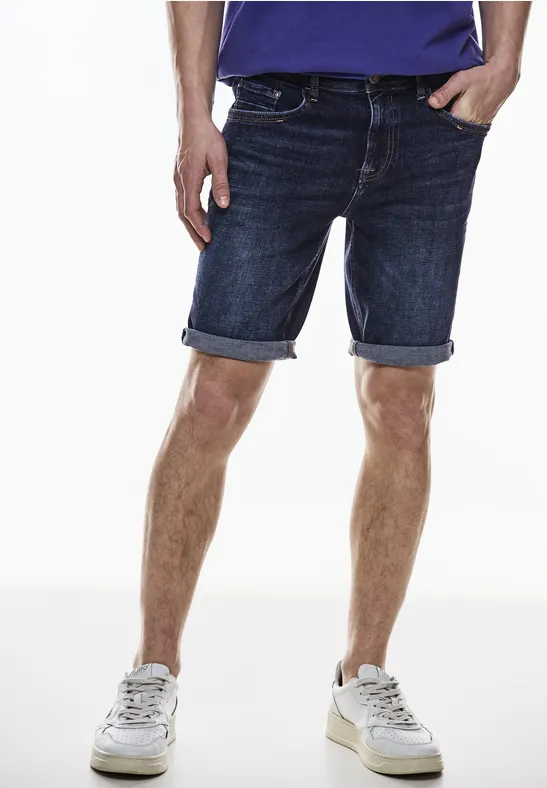Street One Elastische Jeans Shorts Neueste Stile