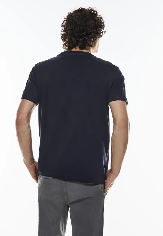 Street One T-Shirt mit Brustprint Zeitbegrenzte Promotion