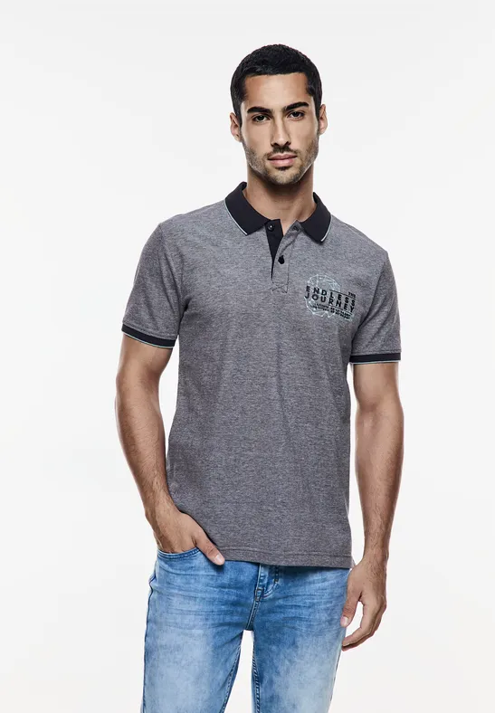 Street One Oxford Poloshirt Discount Store für neue Produkte