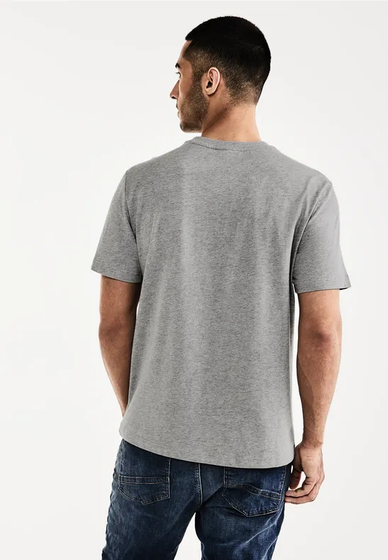 Street One Basic T-Shirt in Unifarbe Super Rabatt