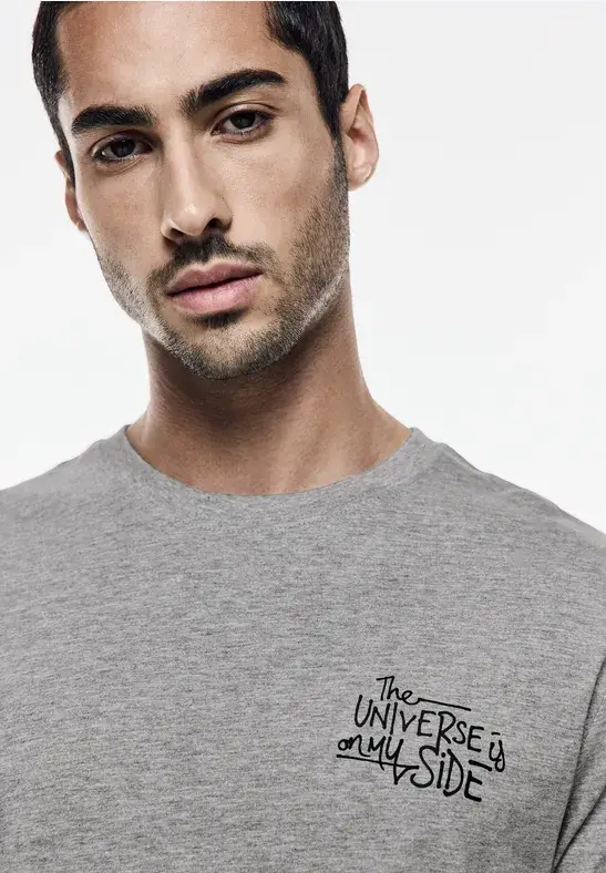 Street One T-Shirt mit Brustprint Clearance-Verkauf