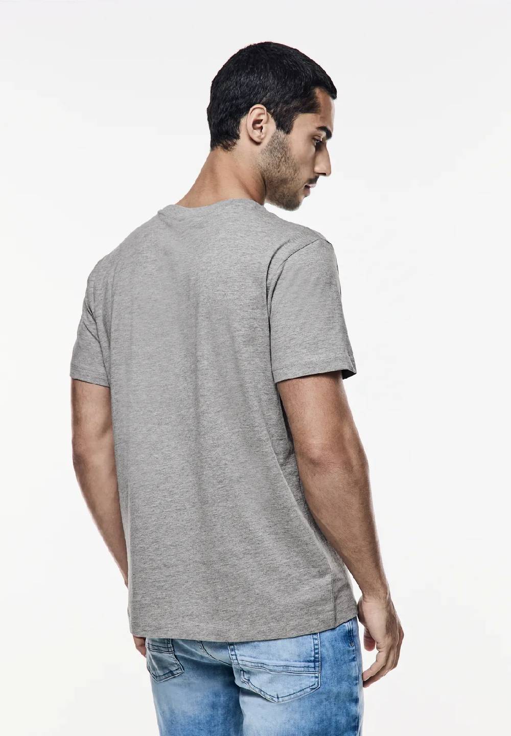 Street One T-Shirt mit Brustprint Clearance-Verkauf