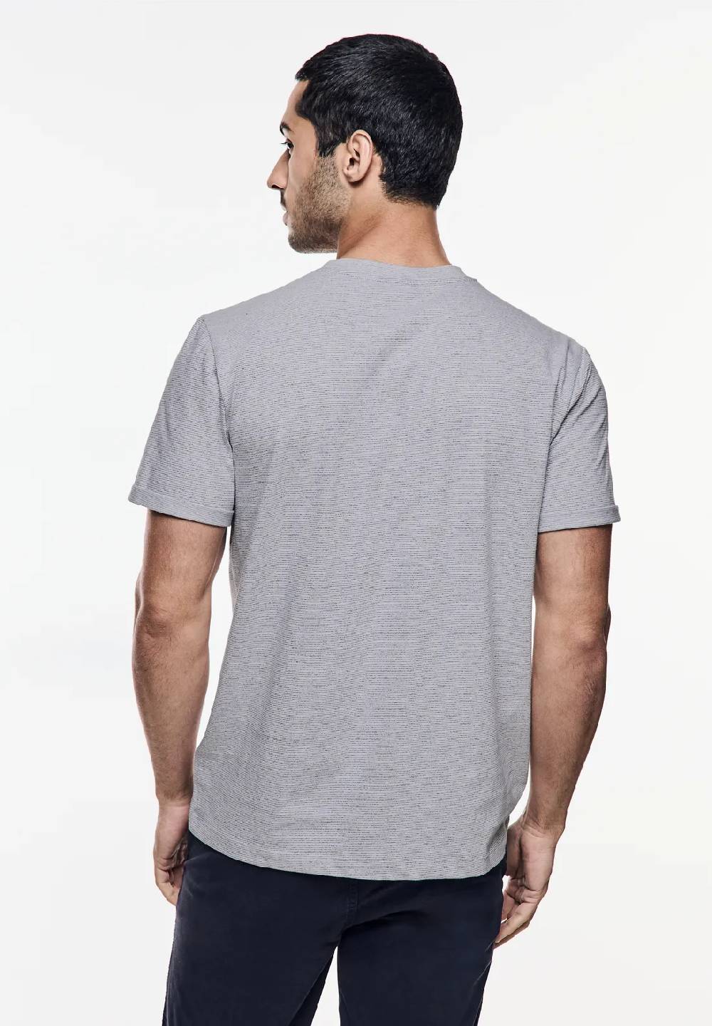 Street One T-Shirt mit feinen Streifen Kostenloser Versand international