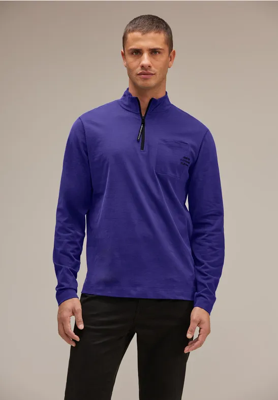 Street One Langarmshirt mit Zipper Online