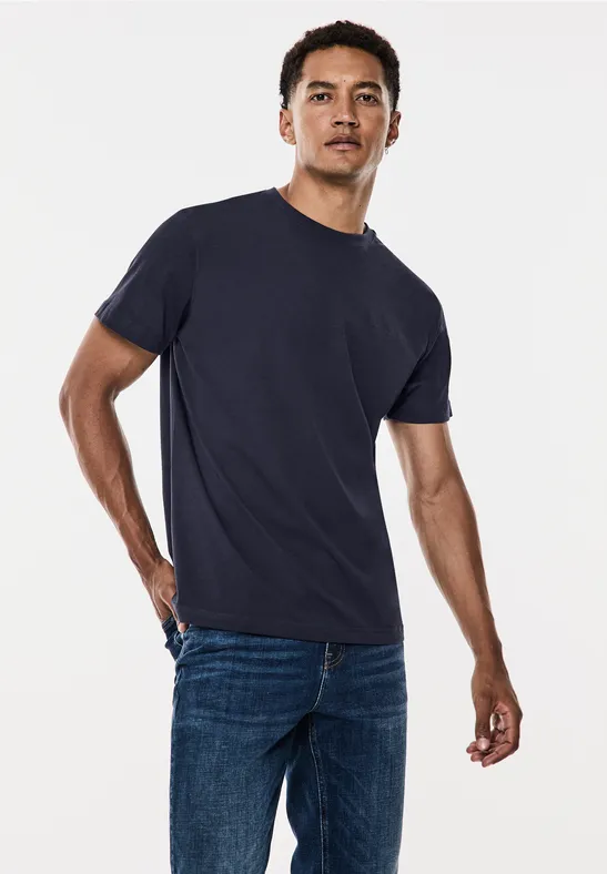 Street One Jersey mit Chestprint Schlussverkauf