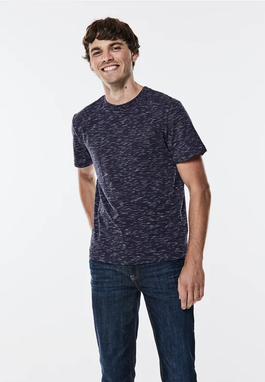 Street One T-Shirt in Melange-Optik Günstiger Verkauf