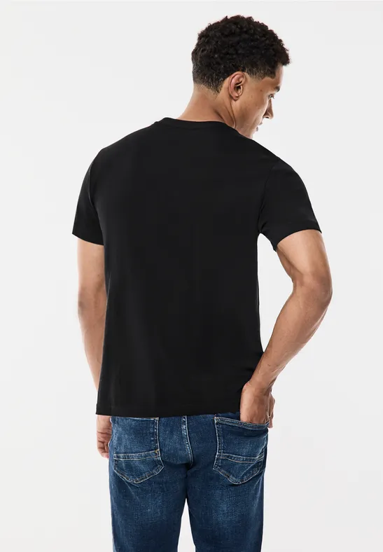 Street One Jersey mit Chestprint Günstig kaufen
