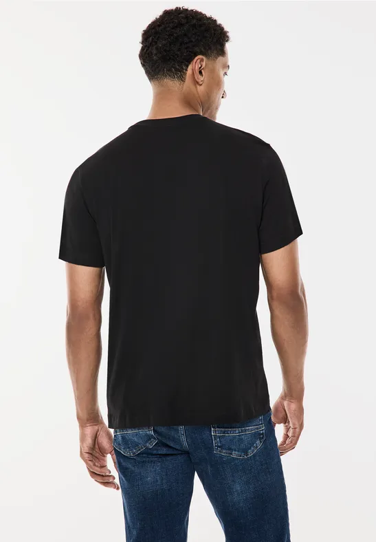 Street One T-Shirt mit glänzendem Print Versandkostenfrei