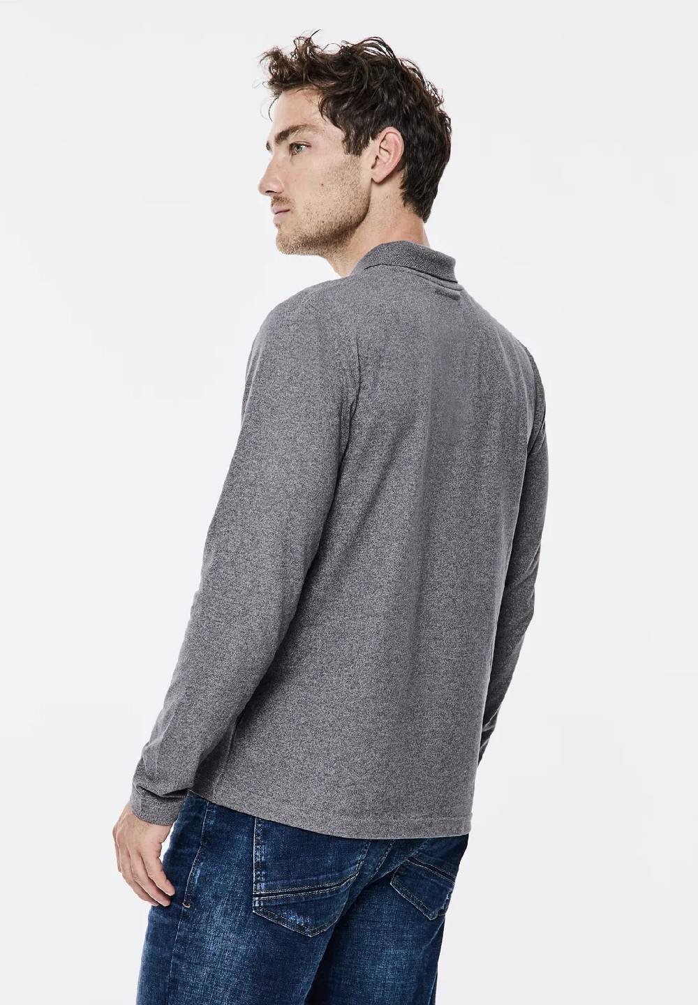 Street One Pique-Langarmpolo Flash Sale
