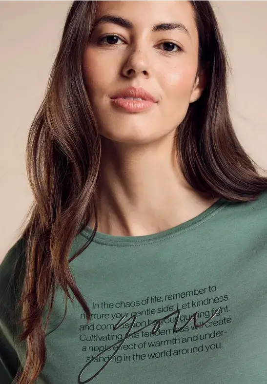 Street One T-Shirt mit Wording Lagerräumung