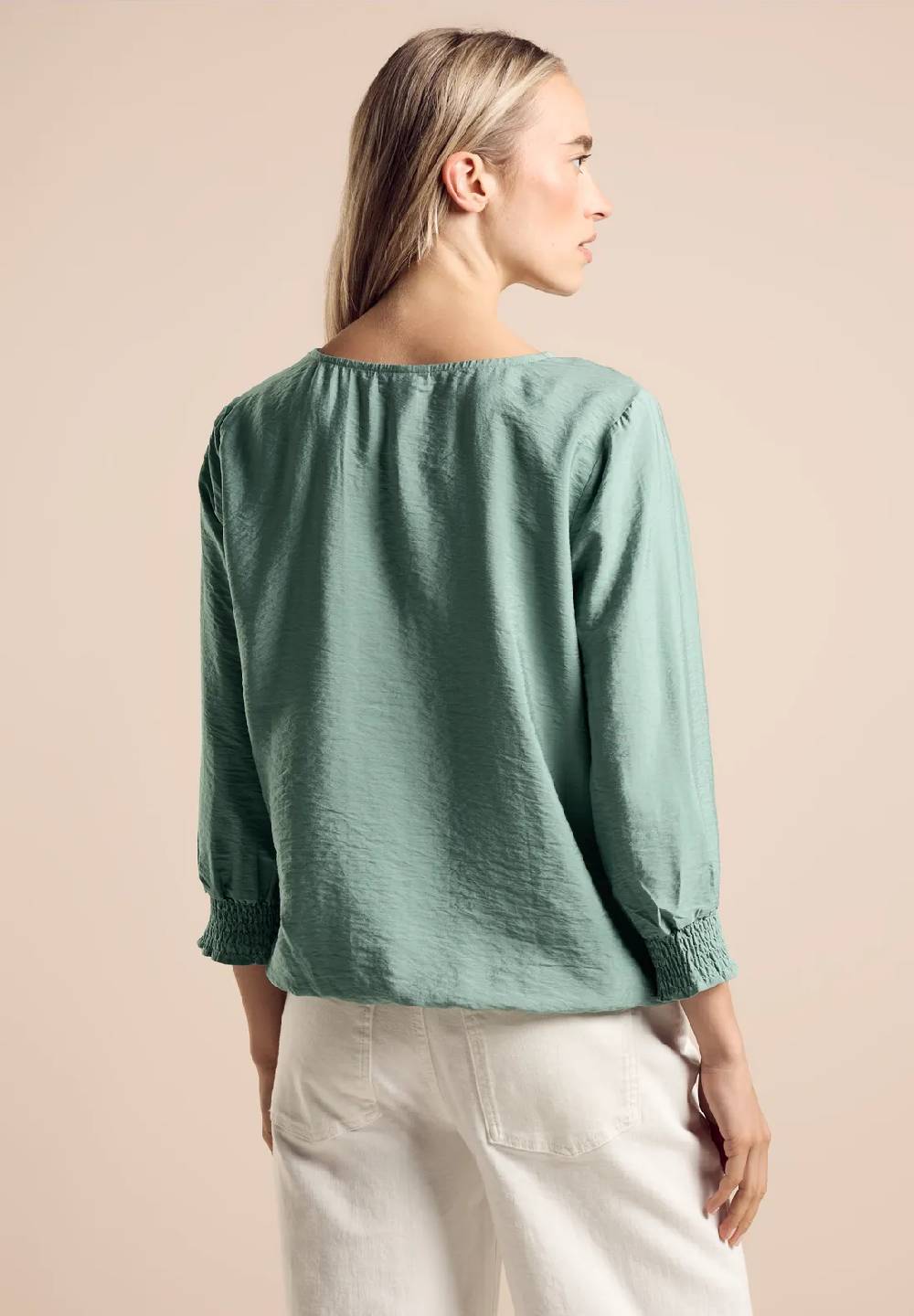 Street One Bluse mit Smock-Detail Blitzangebot