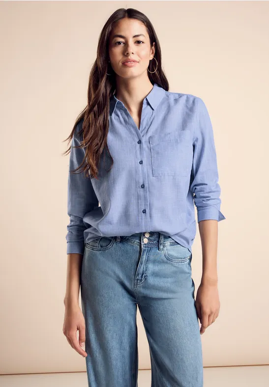 Street One Chambray-Bluse Riesige Ersparnisse