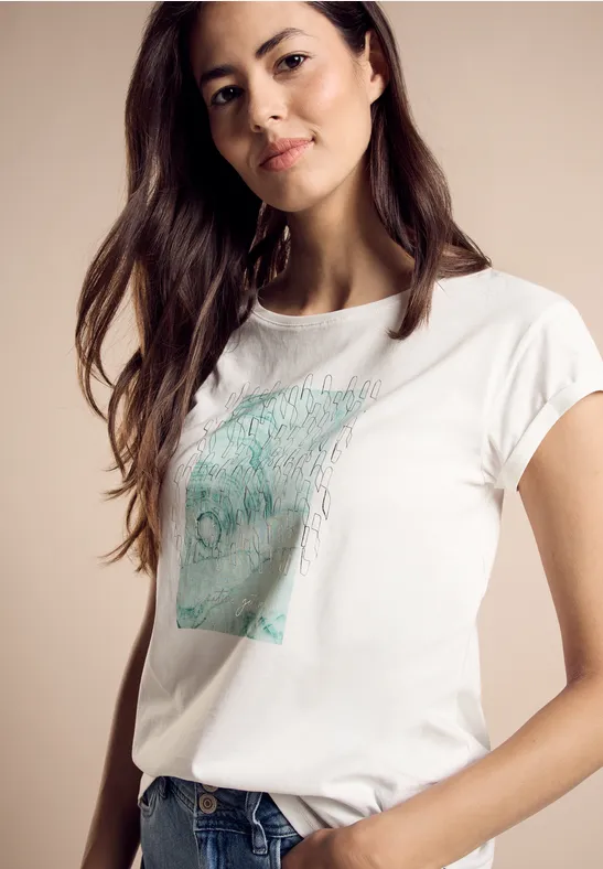 Street One T-Shirt mit Print Tiefpreis