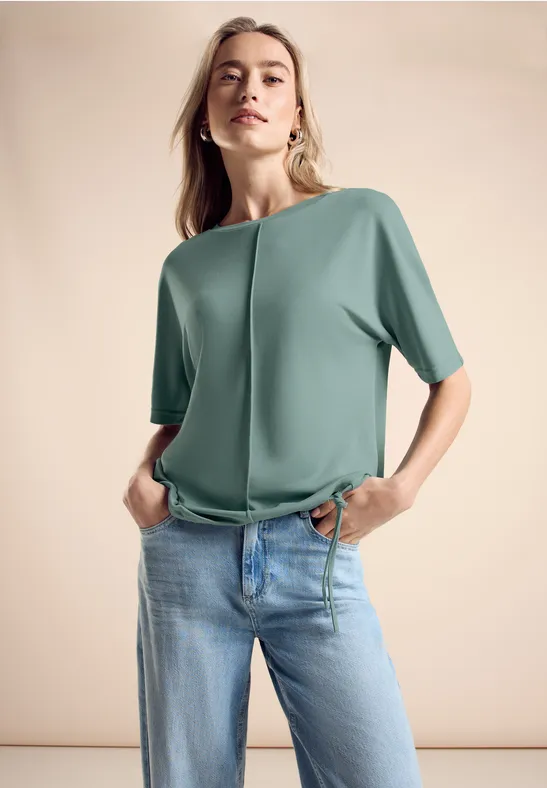 Street One T-Shirt mit Tunnelzug JETZT KAUFEN