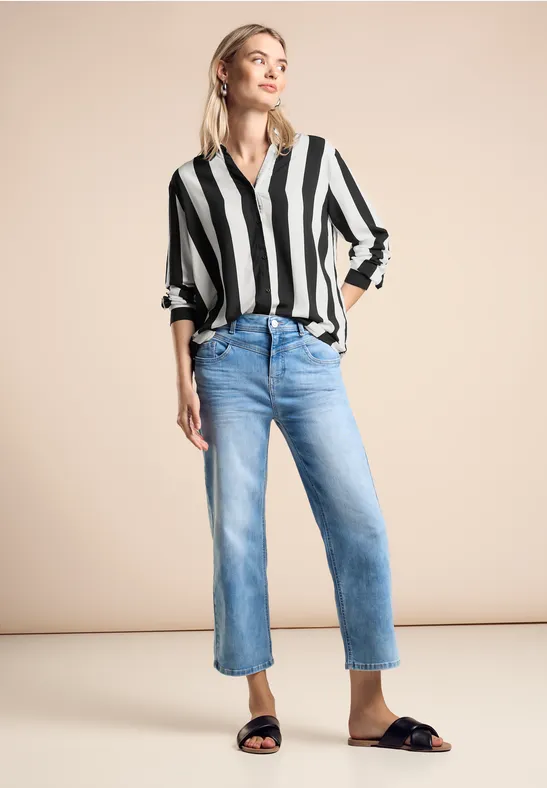 Street One Gestreifte Bluse Bis zu 60% Rabatt