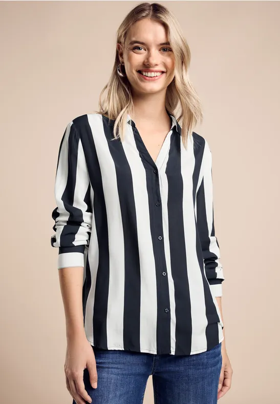 Street One Gestreifte Bluse Bis zu 65% Rabatt