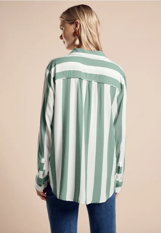 Street One Gestreifte Bluse Sonderangebot der Fabrik