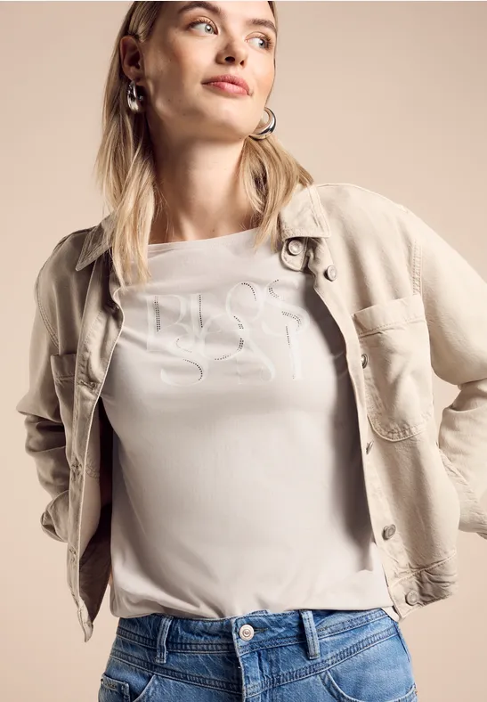 Street One T-Shirt mit Print Vierteljährliche Förderung