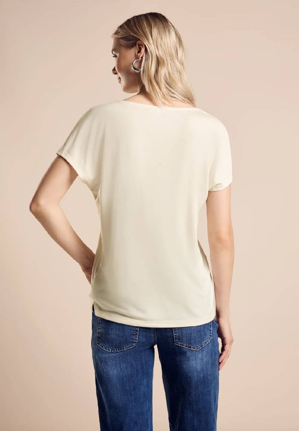 Street One Shirt im Silk-Look Clearance-Verkauf