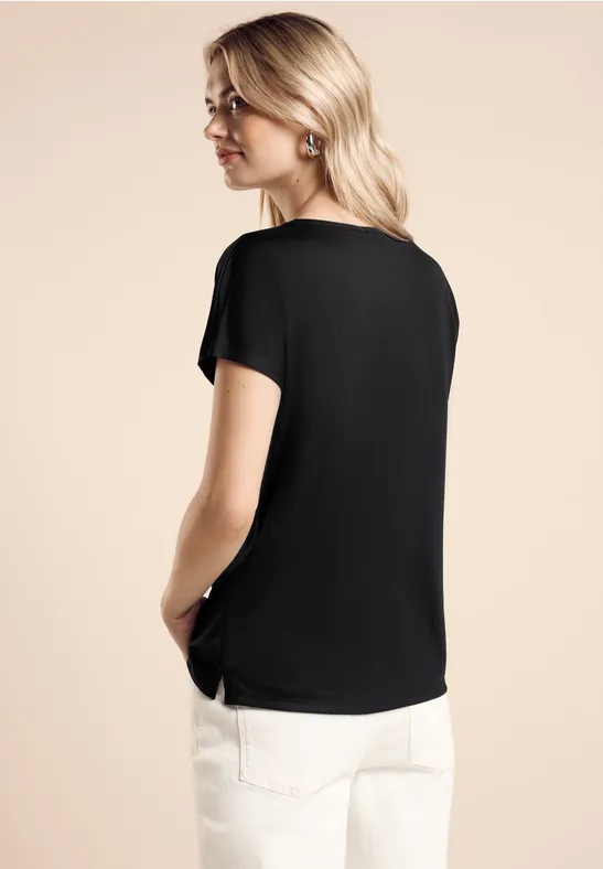 Street One Shirt im Silk-Look Fabrikladen