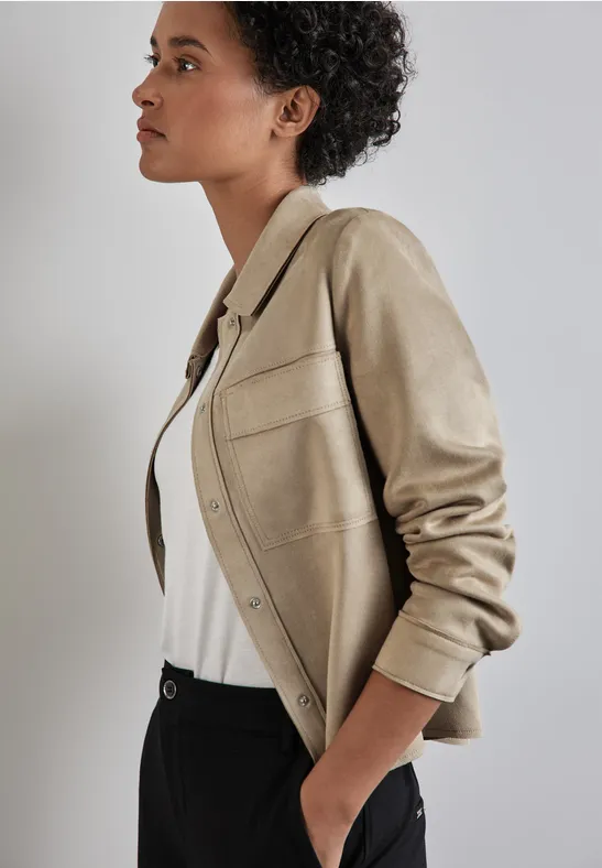 Street One Jacke in Velours-Optik Im Verkauf