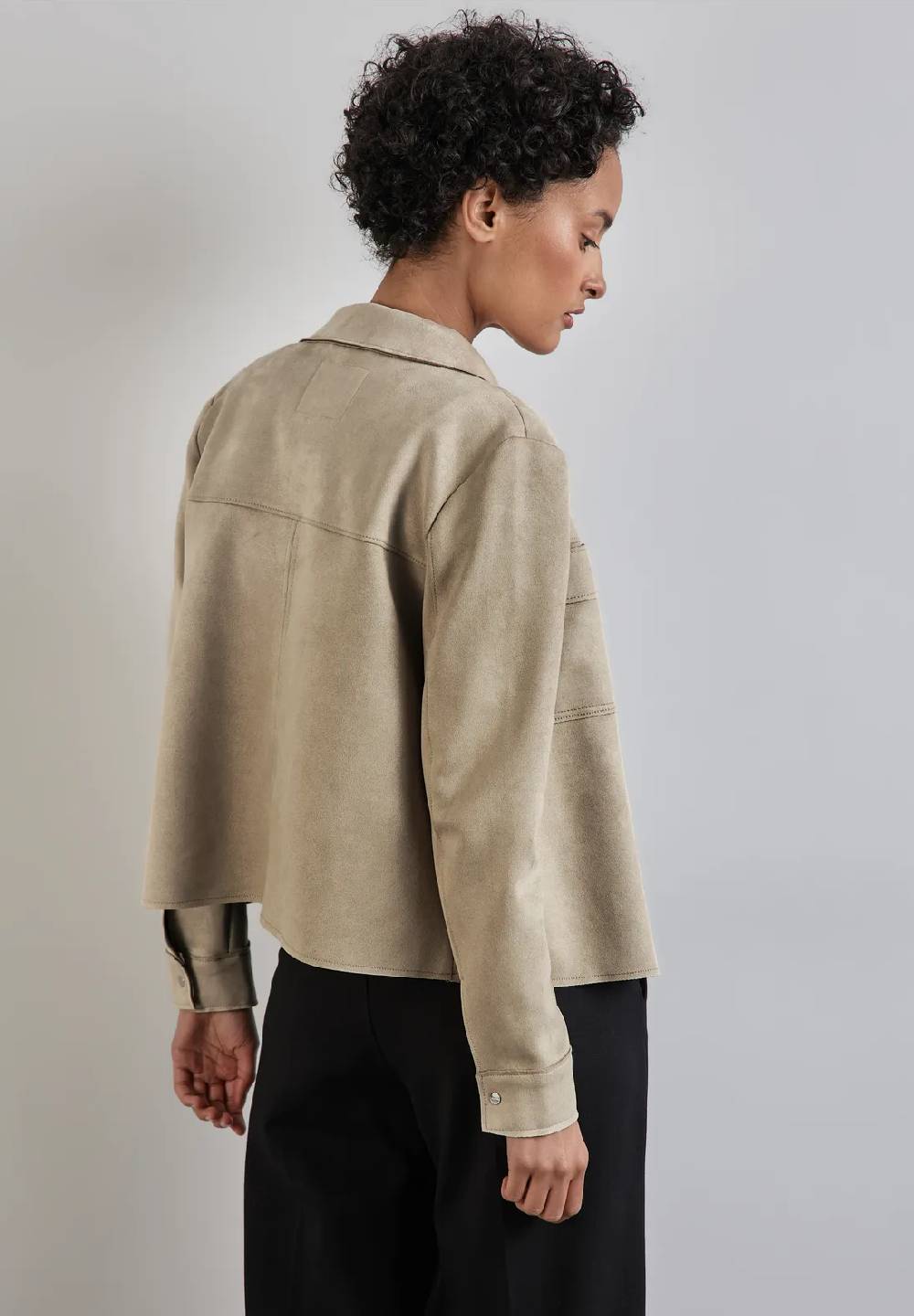 Street One Jacke in Velours-Optik Im Verkauf