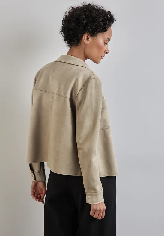 Street One Jacke in Velours-Optik Im Verkauf