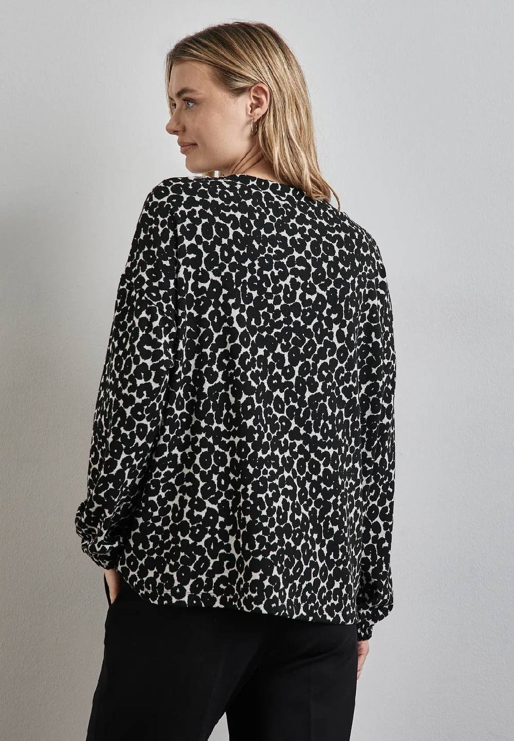 Street One Jaquard Shirt 50% Rabatt für begrenzte Zeit