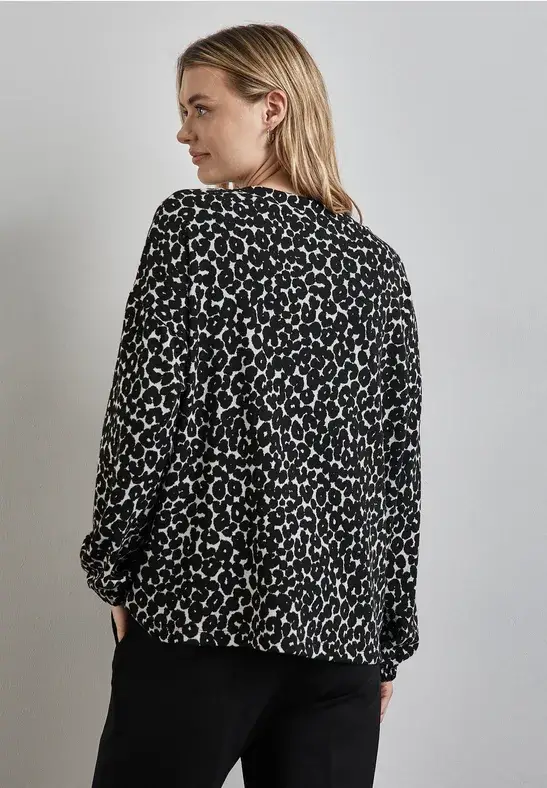 Street One Jaquard Shirt 50% Rabatt für begrenzte Zeit