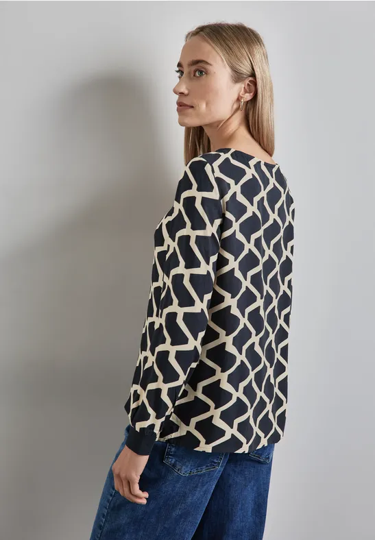 Street One Bluse mit Tape-Details 2025
