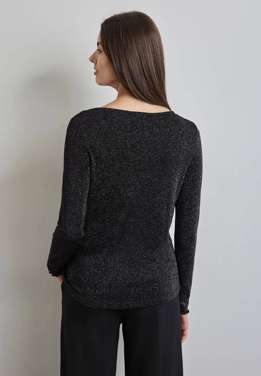 Street One Glitzerndes Langarmshirt Verkauf