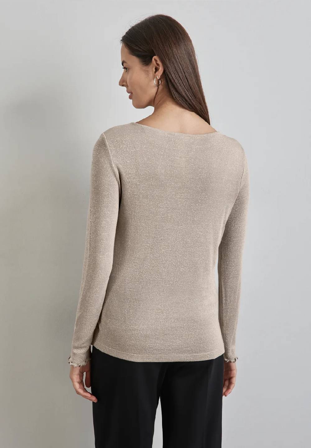 Street One Glitzerndes Langarmshirt Hotsell
