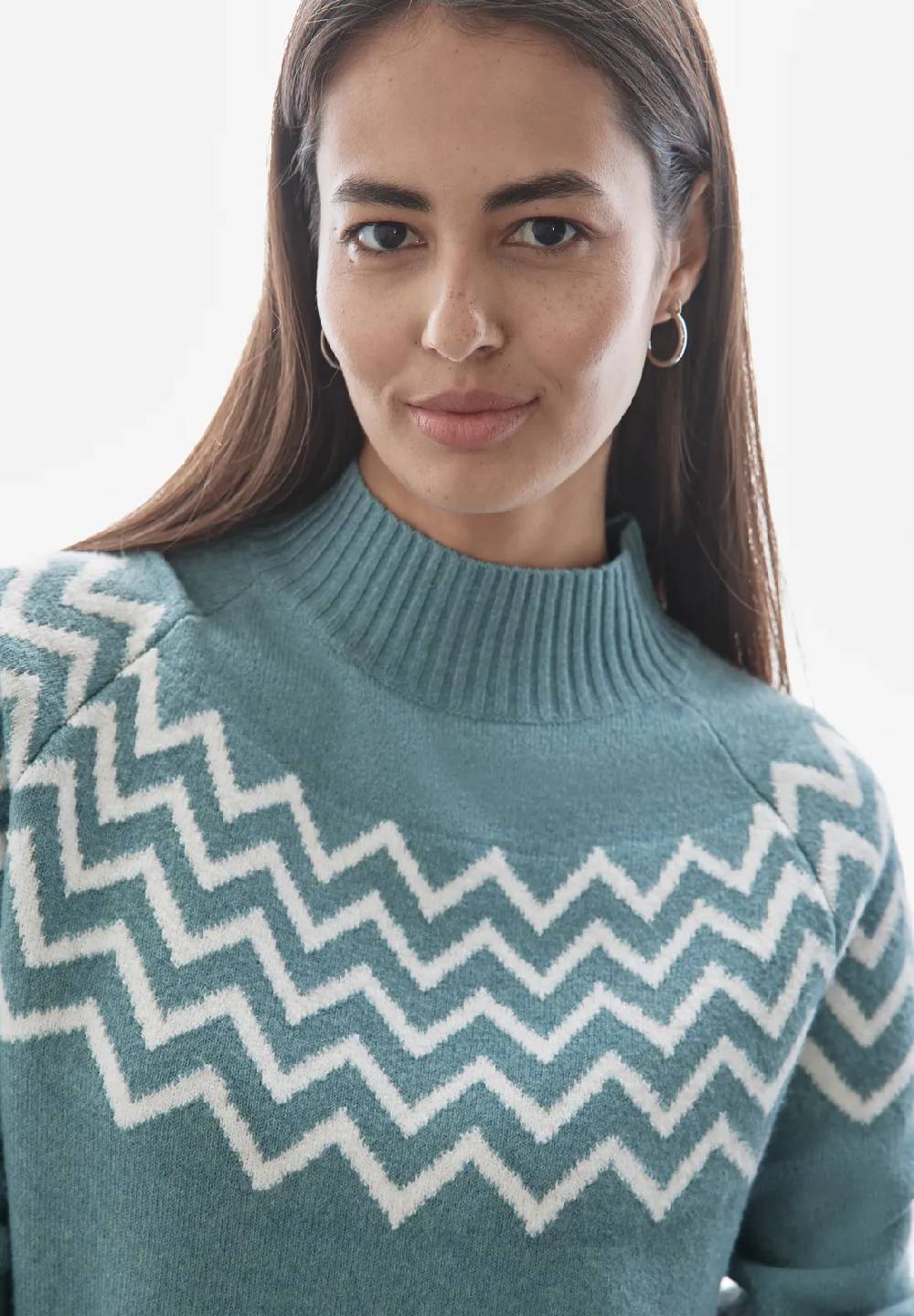 Street One Pullover mit Stehkragen im Angebot