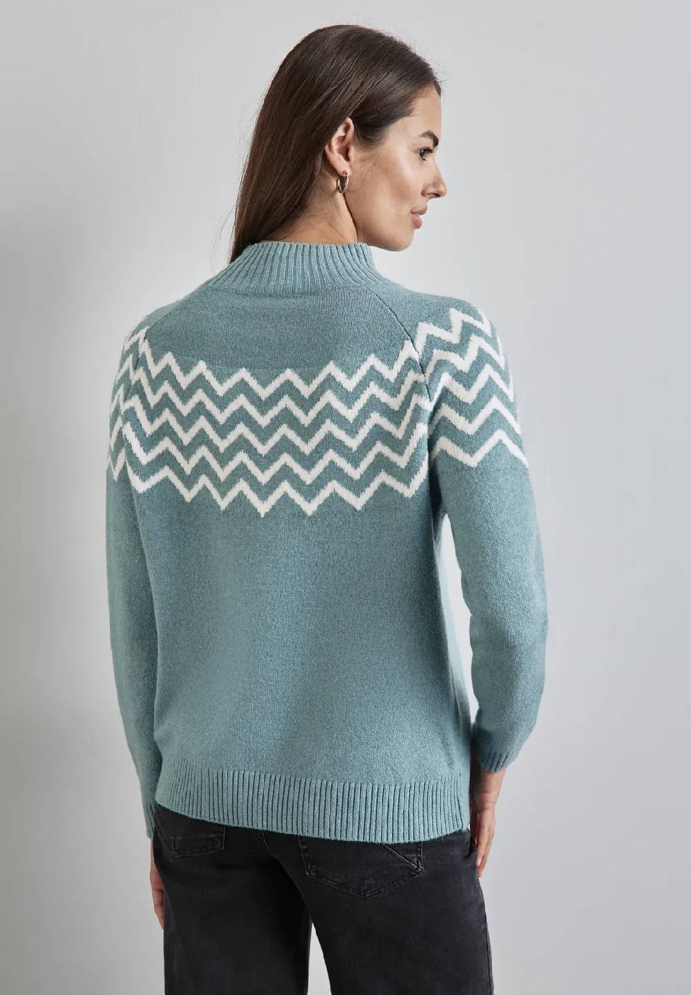Street One Pullover mit Stehkragen im Angebot