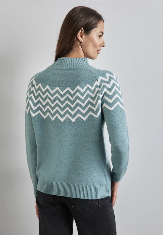 Street One Pullover mit Stehkragen im Angebot