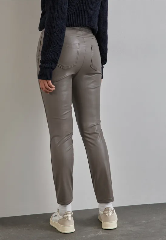 Street One Beschichtete Hose Kostenloser Versand