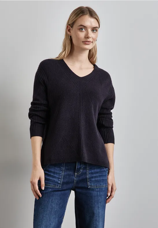 Street One Struktur-Pullover Flash Sale