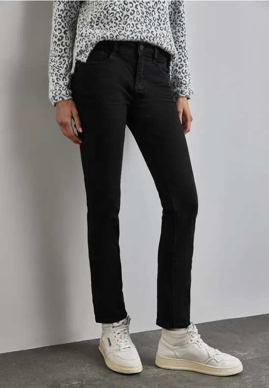 Street One Straight Leg Jeans - Style IOWA Online Shopping