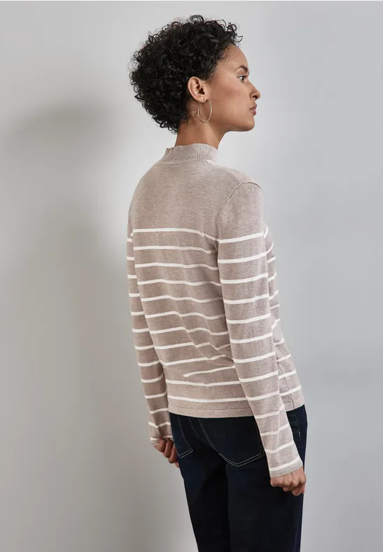 Street One Gestreifter Basic Pullover Cyber Monday