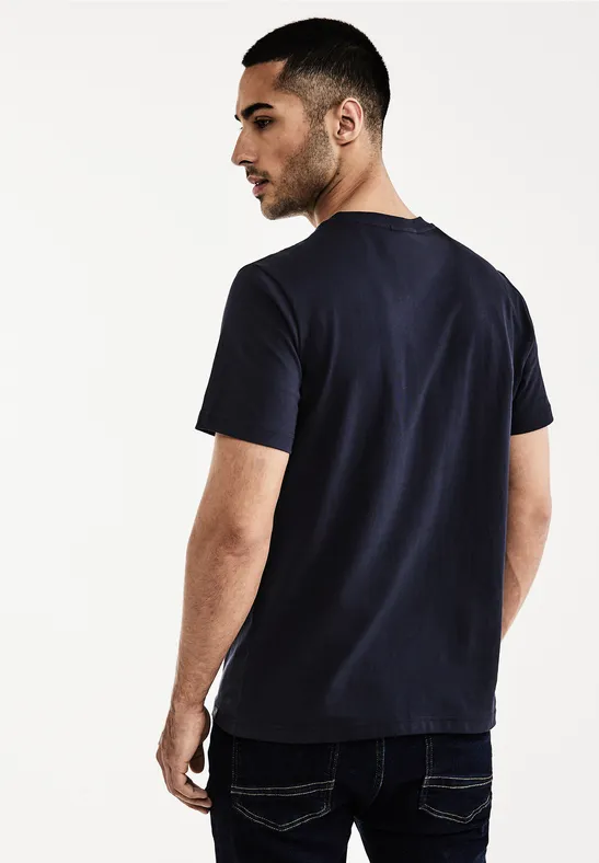 Street One Basic T-Shirt in Unifarbe Jubiläumsangebot