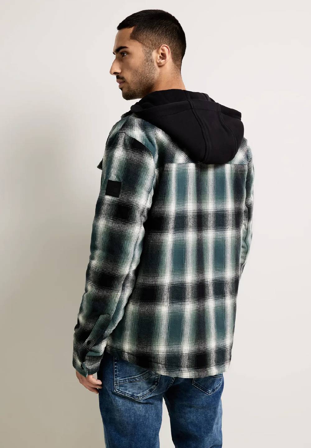 Street One Padded Overshirt mit Kapuze Lagerräumung