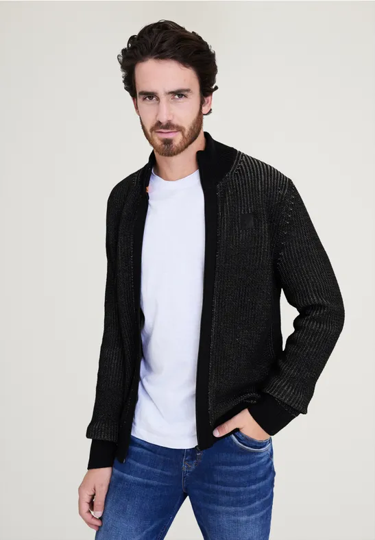Street One Strickjacke mit Zipper Exklusive Angebote