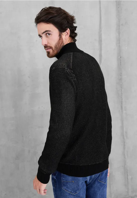 Street One Strickjacke mit Zipper Exklusive Angebote
