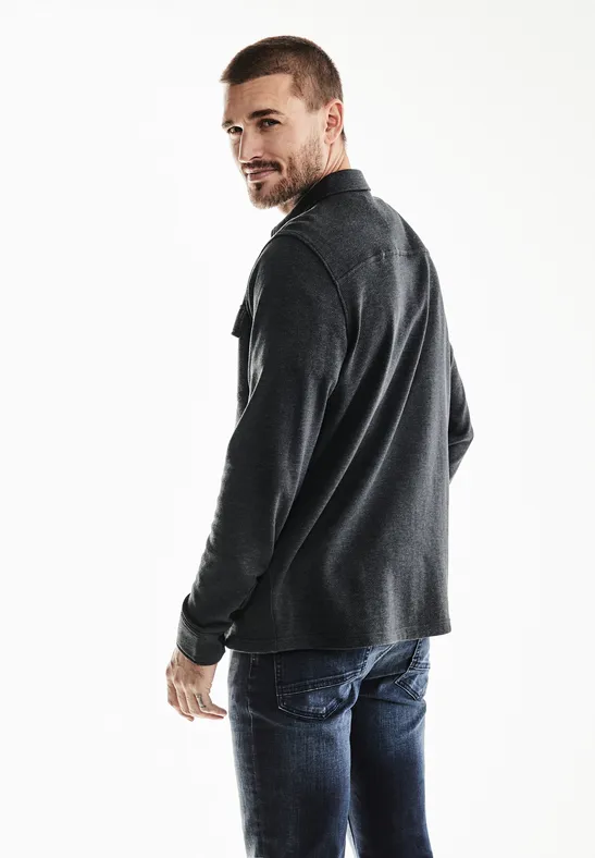 Street One Overshirt in Melange Optik Saisonale Angebote