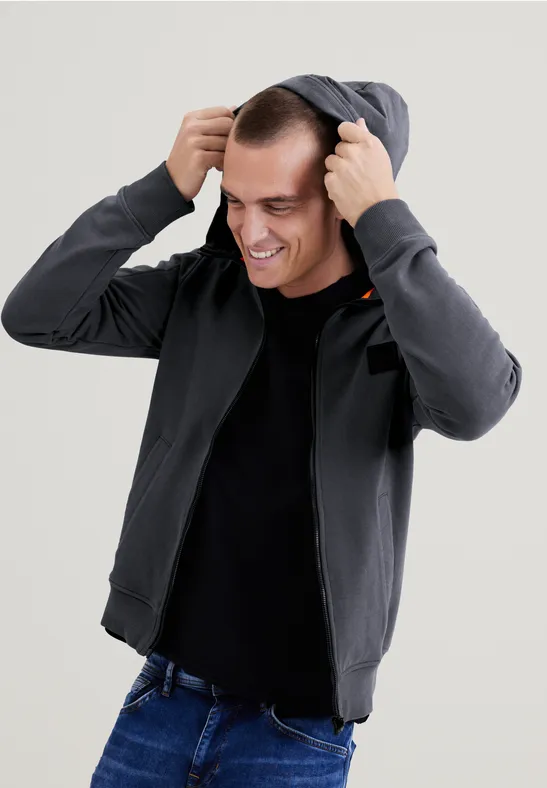 Street One Sweatshirtjacke mit Kapuze Tägliche Deals