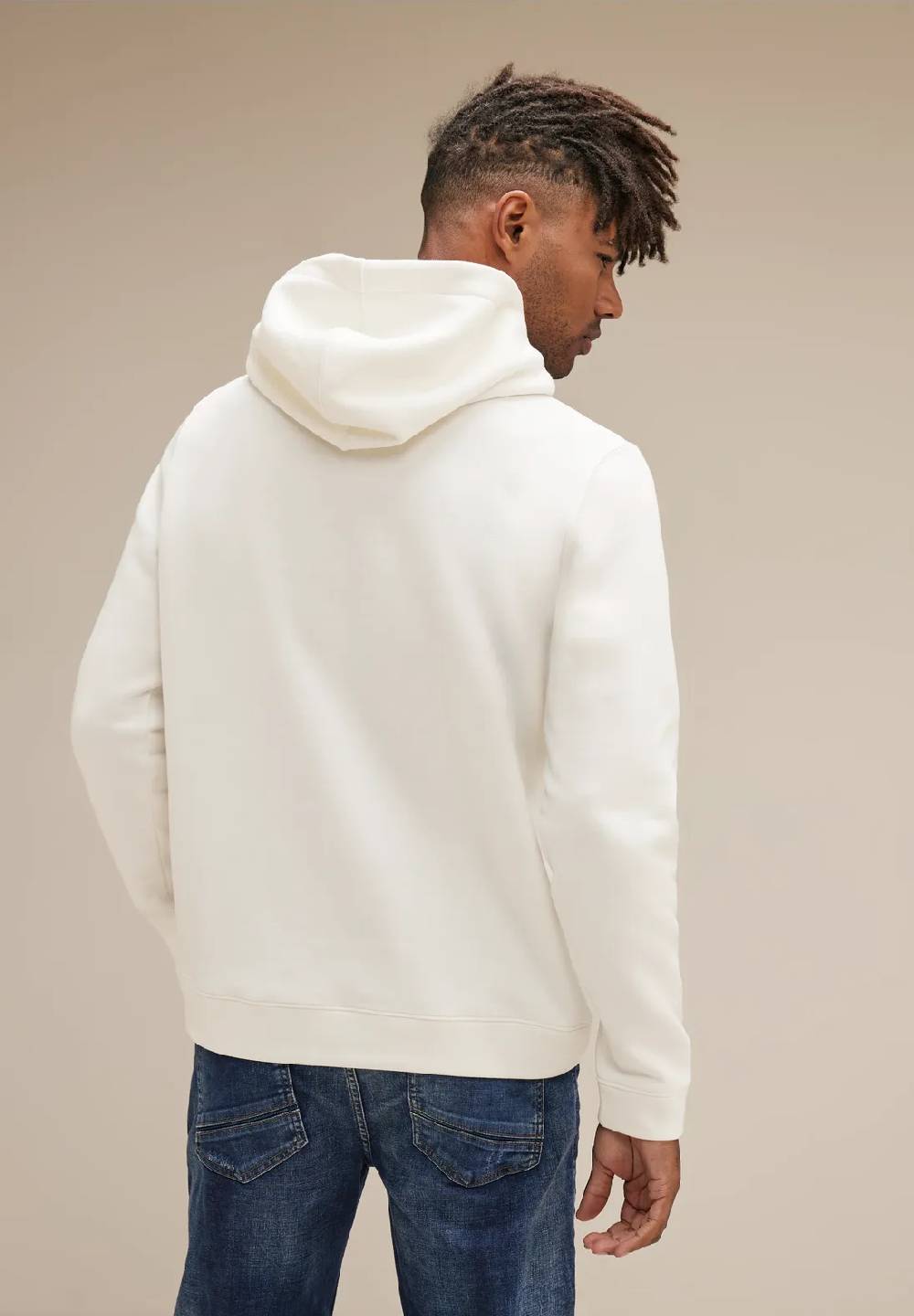 Street One Kapuzenpulli mit Frontprint Tiefpreis